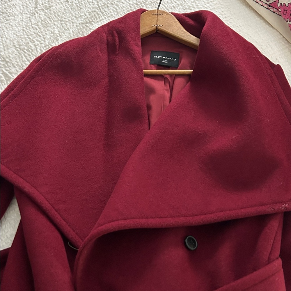 Club Monaco Wool Coat - Picture 2 of 9